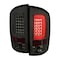 Spec-D Tuning 07-08 DODGE RAM LED TAIL LIGHTS WITH SMOKED LENS AND CHROME HOUSING, PK  2 LT-RAM07GLED-G2-TM - alternate 1